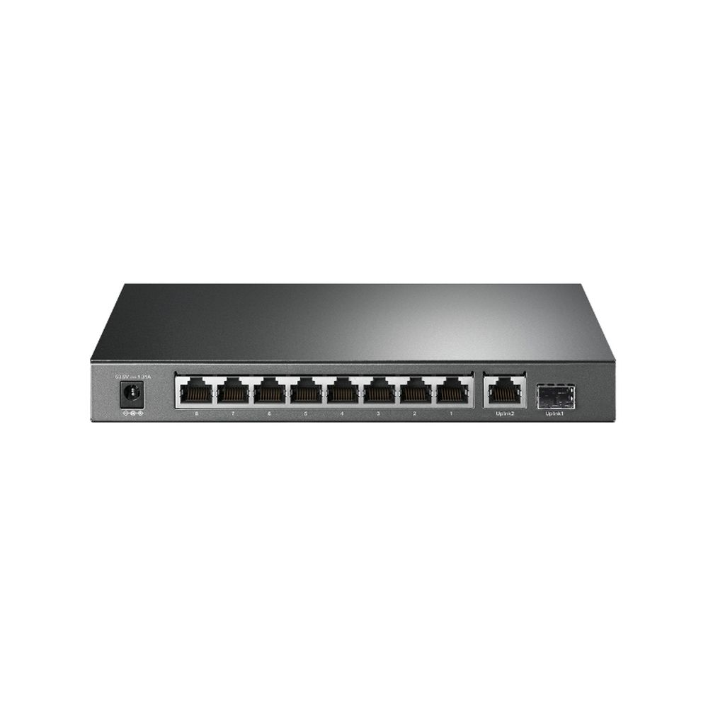 10-Port Gigabit Switch with 8-Port PoE+ 10-Port Gigabit Switch with 8-Port PoE+