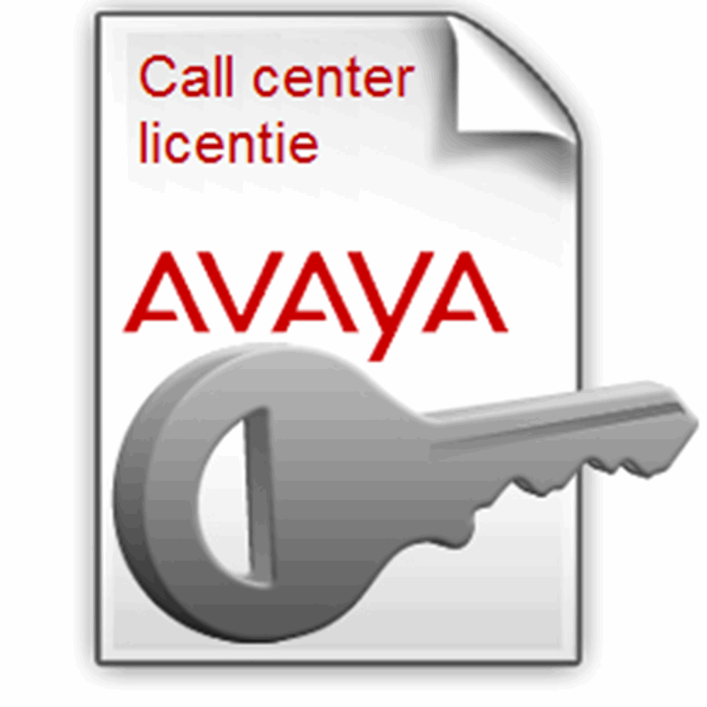 Avaya licentie voor 1 klantencenter agent <call center> 