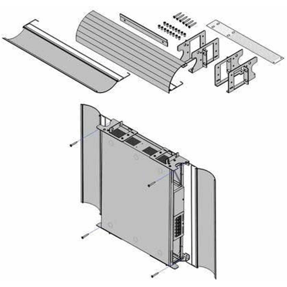 Avaya muurbeugel voor V2 IP500 basiskast V3 wandmontage