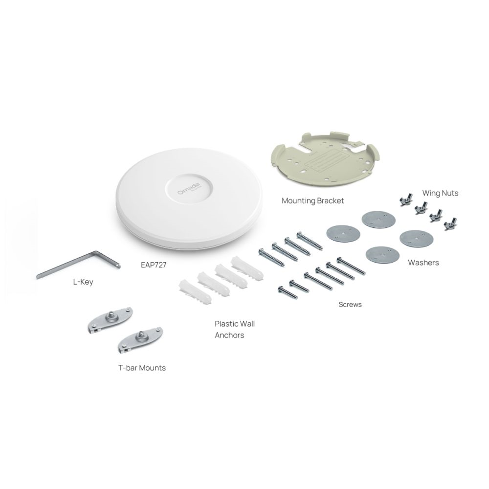 EAP727 - BE5000 Ceiling Mount Wi-Fi 7 Access Point EAP727 - BE5000 Ceiling Mount Wi-Fi 7 Access Point