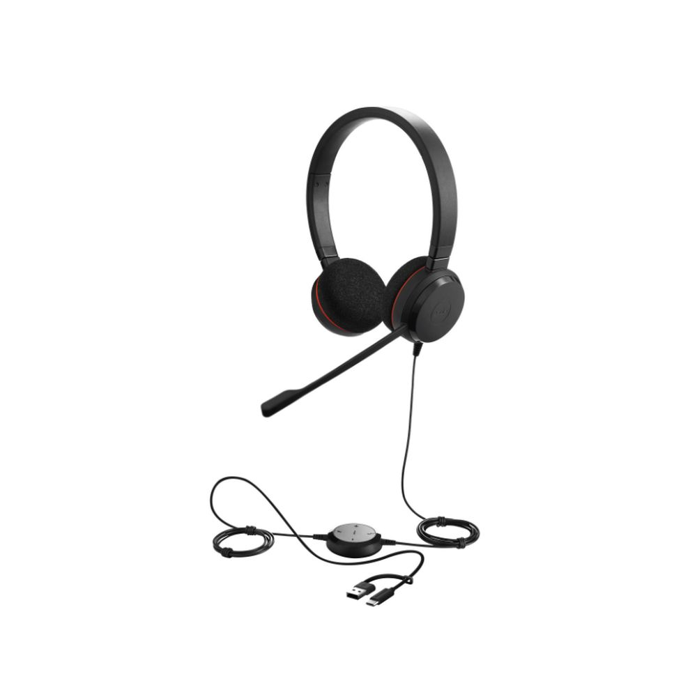 Jabra Evolve 20, USB C/A MS Mono