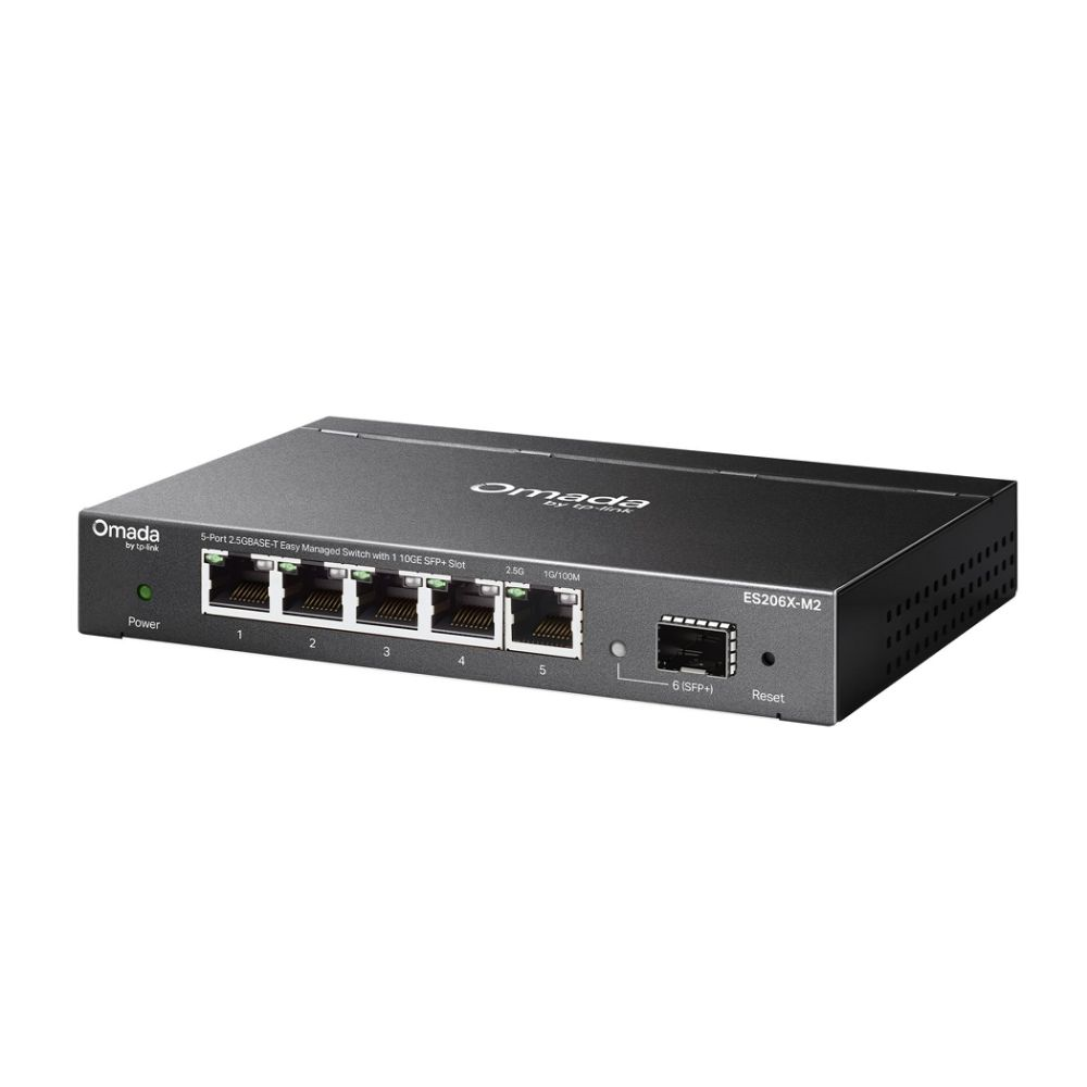 Omada 5-Port 2.5GBASE-T Easy Managed Switch with 1 10GE
