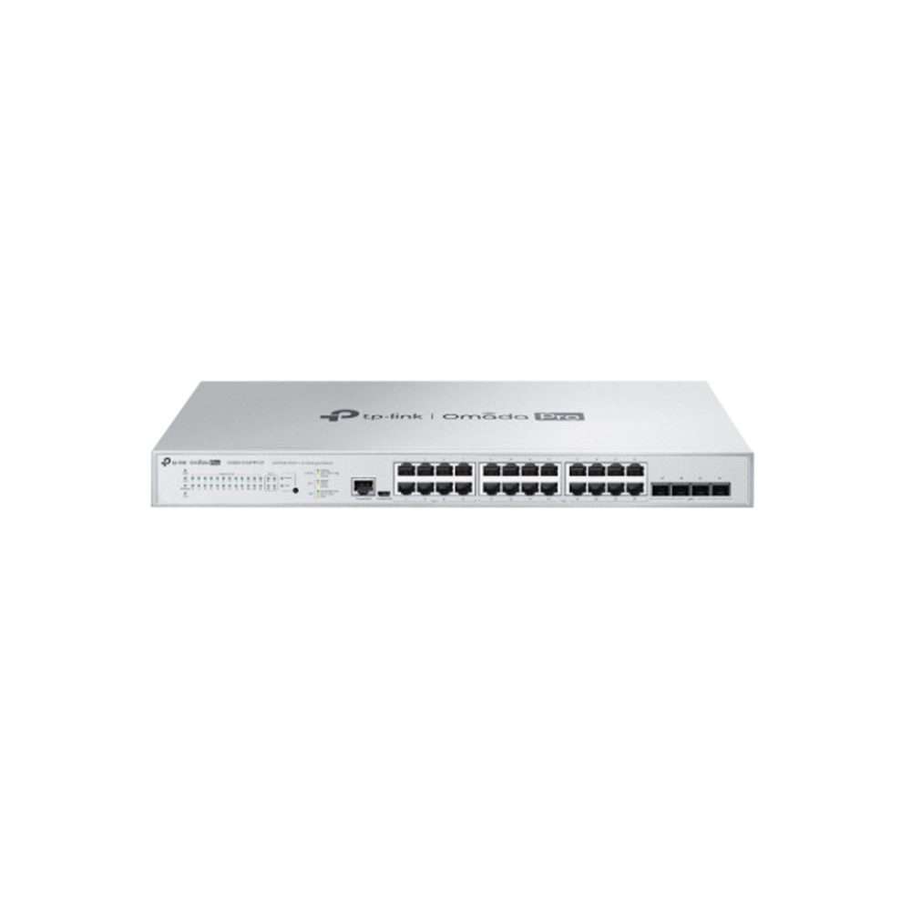 Omada Pro 24-Port PoE+ 2.5G L2+ Managed Switch wit