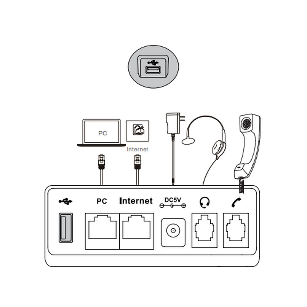 Yealink SIP-T44W VoIP telefoon