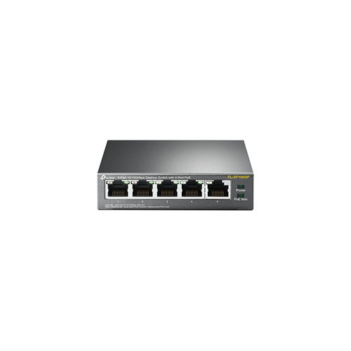 5-Port 10/100 Mbps Desktop Switch with 4-Port PoE 5-Port 10/100 Mbps Desktop Switch with 4-Port PoE