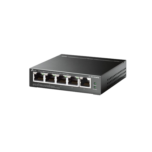 5-Port Gigabit Easy Smart Switch with 4-Port PoE+