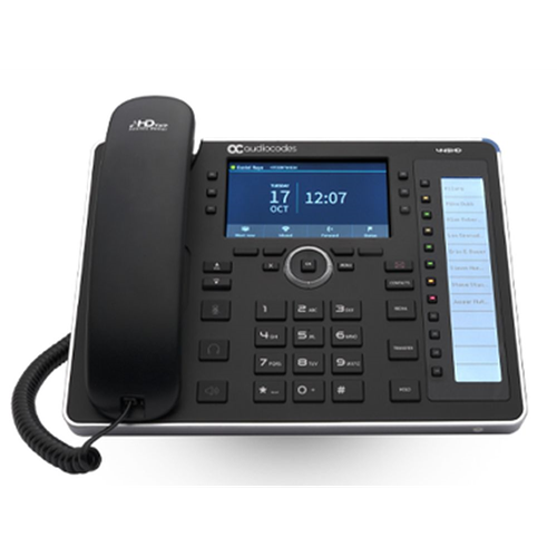 AudioCodes 445HD IP-Phone PoE GbE Black AudioCodes 445HD IP-Phone PoE GbE Black