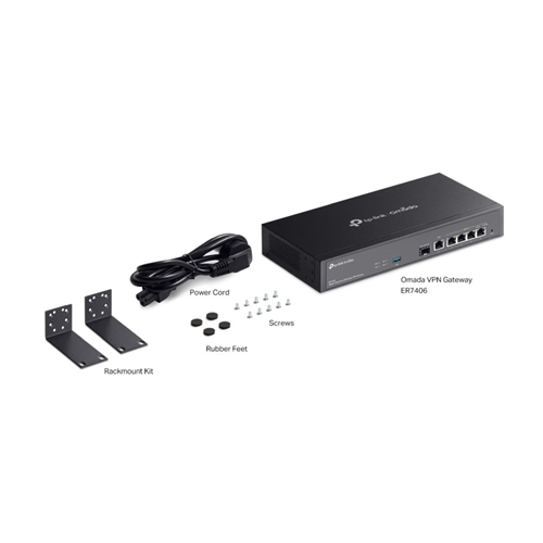 ER7406 Omada Gigabit Rackmount/Desktop VPN Gateway ER7406 Omada Gigabit Rackmount/Desktop VPN Gateway