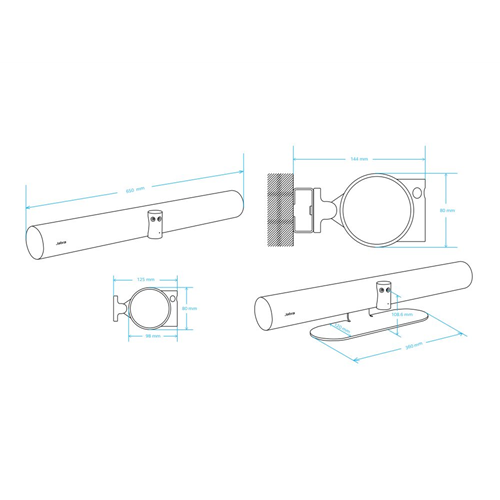 JABRA PANACAST 50 EMEA, BLACK JABRA PANACAST 50 EMEA, BLACK