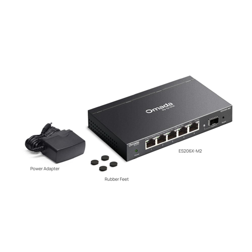 Omada 5-Port 2.5GBASE-T Easy Managed Switch with 1 10GE