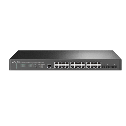 Omada - JetStream 24-Port Gigabit L2 + Managed Switch with 4 SFP Slots Omada - JetStream 24-Port Gigabit L2 + Managed Switch with 4 SFP Slots