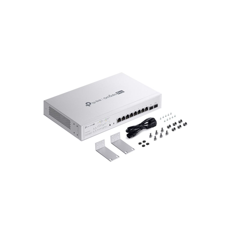 Omada Pro 8-Port PoE+ Gigabit Smart Switch with 2 Omada Pro 8-Port PoE+ Gigabit Smart Switch with 2