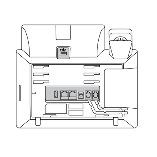 SIP-T44W VoIP telefoon SIP-T44W VoIP telefoon