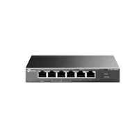 6-Port Gigabit Desktop Switch with 3-Port PoE+ and 1-Port PoE++