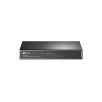 8-Port 10/100 Mbps Desktop Switch with 4-Port PoE