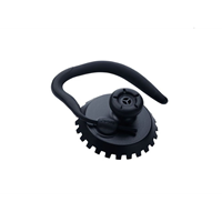 Earhook (1) and rubber tips medium and large for PRO 9400/900 serie