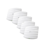 Omada - AC1750 Ceiling Mount Dual-Band Wi-Fi EAP245(5-pack) Access Point