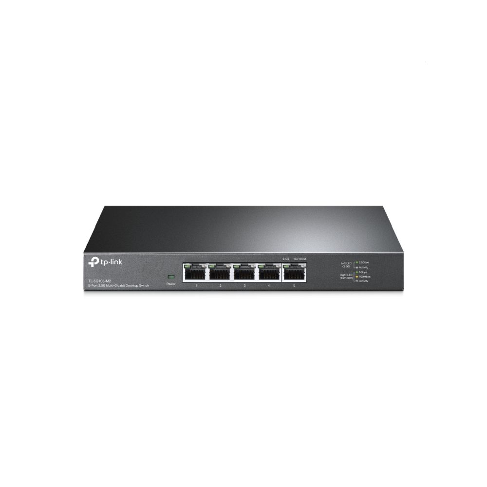 5-Port 2.5G Multi-Gigabit Desktop Switch 5-Port 2.5G Multi-Gigabit Desktop Switch