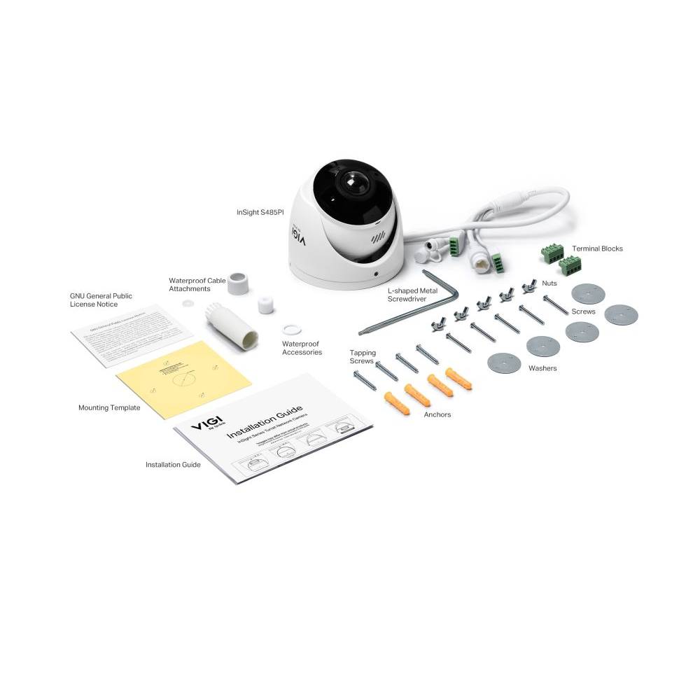 VIGI 8MP IR Panoramic Turret Network