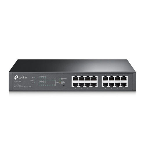 16-Port Gigabit Easy Smart Switch with 8-Port PoE+